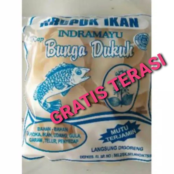 

SALE KRUPUK IKAN KAKAP INDRAMAYU 150gram