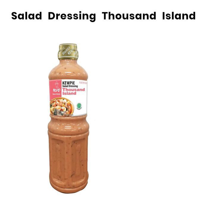 Kewpie THOUSAND ISLAND 1 Liter Salad Dressing Saus Siram Khas JEPANG