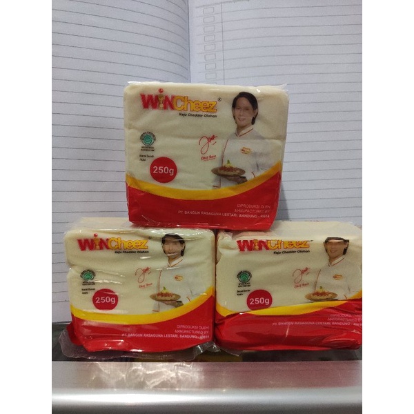 

Wincheez keju chedar olahan 250g