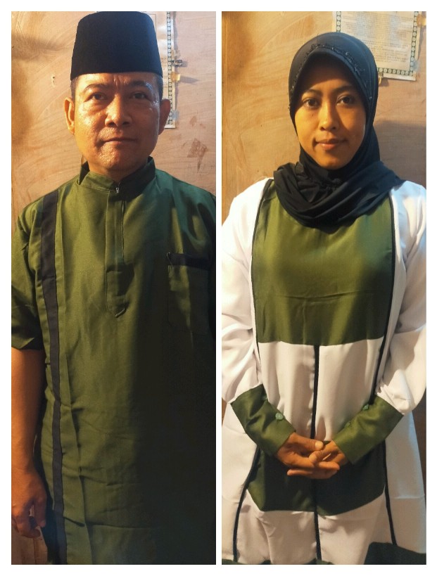 Baju Gamis Nibras Sarimbit Couple Kapelan Seragam Lebaran