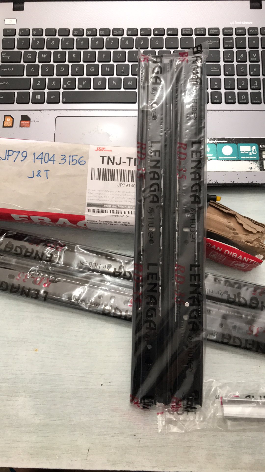 Handle / Tarikan Lemari / Laci Huben Ta-09 - 96 Mm