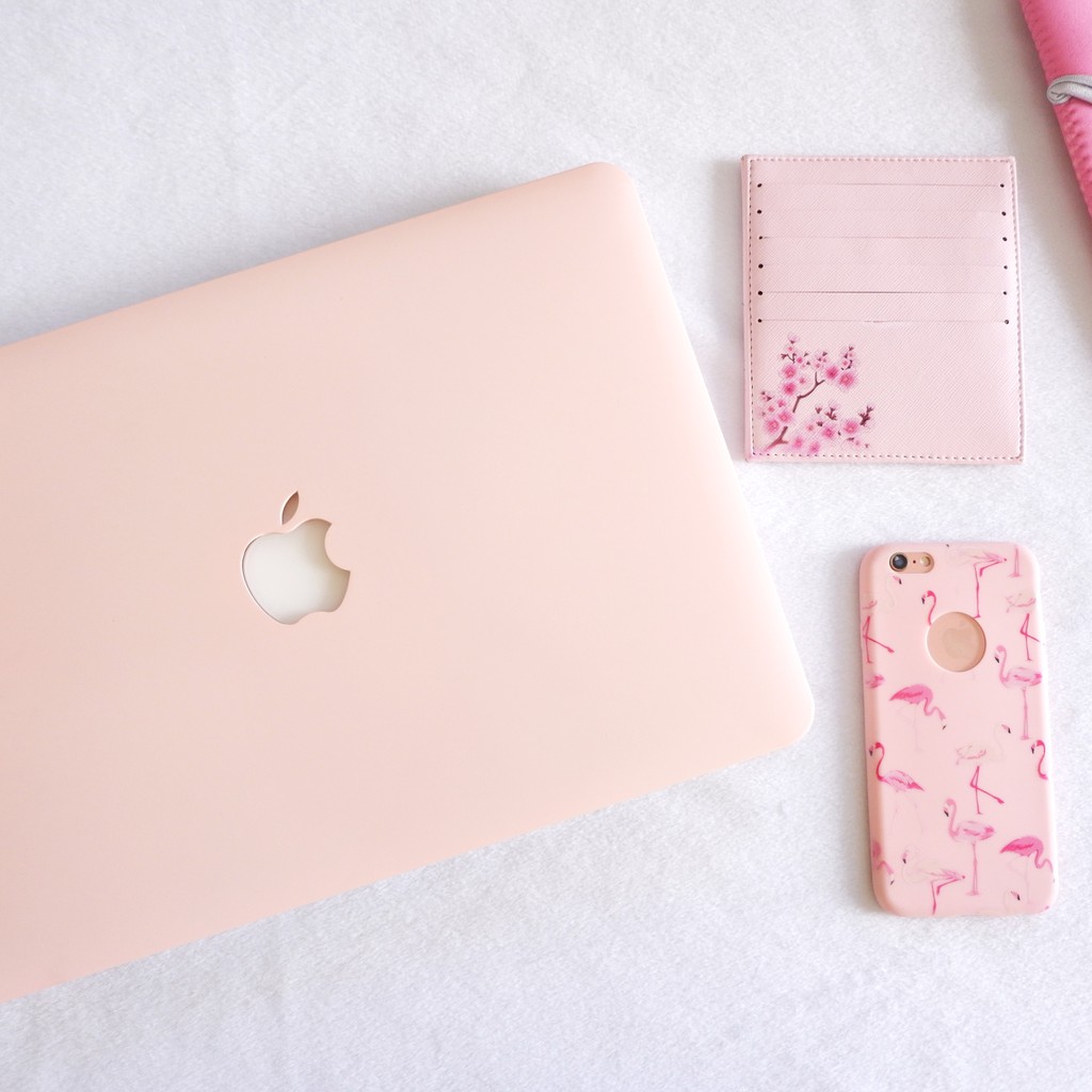 PAKET CASE MACBOOK PASTEL BABYPINK &amp; KEYBOARD &amp; DUST PLUG BABYPINK NEW AIR PRO RETINA 11 12 13 14 15 16 INCH NON /  WITH CD ROOM / TOUCHBAR / TOUCH ID / M1 2020 2021 2022