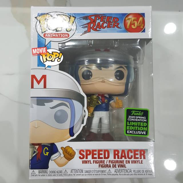 Funko POP Animation: Speed Racer - Speed Racer with Trophy (ECCC Exclusive)