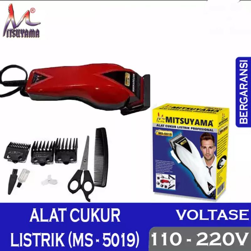 Alat cukur rambut electrik / Hair Trimmer set MS-5019