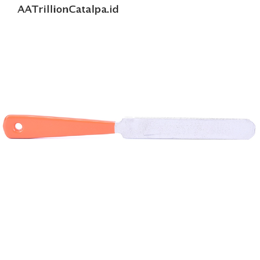 Aatrillioncatalpa File Kikir Fret Gitar Bahan Stainless Steel