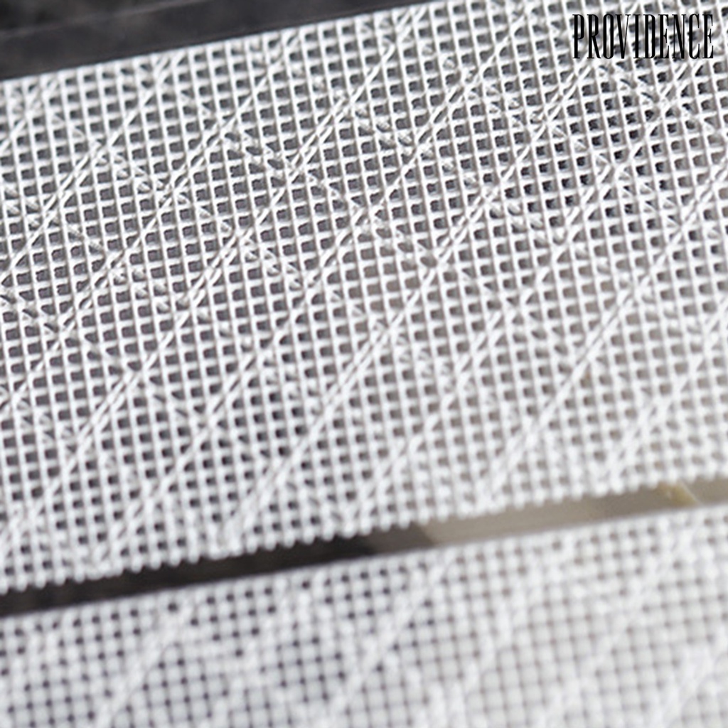 Providence Ultra Thin Nail Mesh Sticker Hollow 5D Effect White Grid Net Line Styles Nail Tips Manicure Art Making