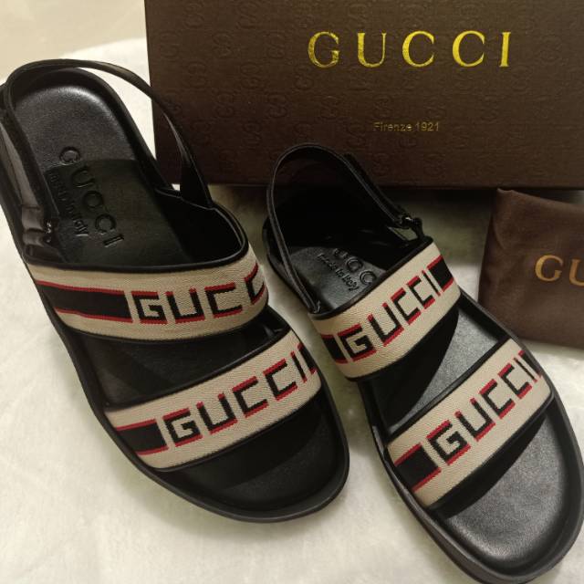  SANDAL  SLIPERS IMPORT GUCCI  HIGH QUALITY 1582 2 Shopee  