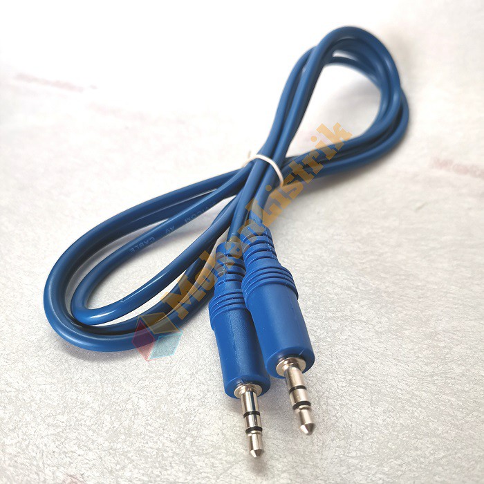 Kabel Aux Audio Male 3.5mm Ke Aux Male 3.5mm Audio 1.5 Meter Sivicom