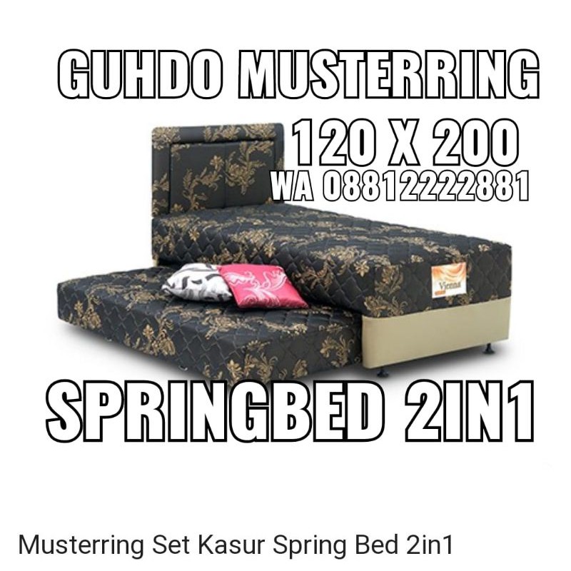 Musterring Guhdo springbed 2in1 ukuran120x200 kota cirebon