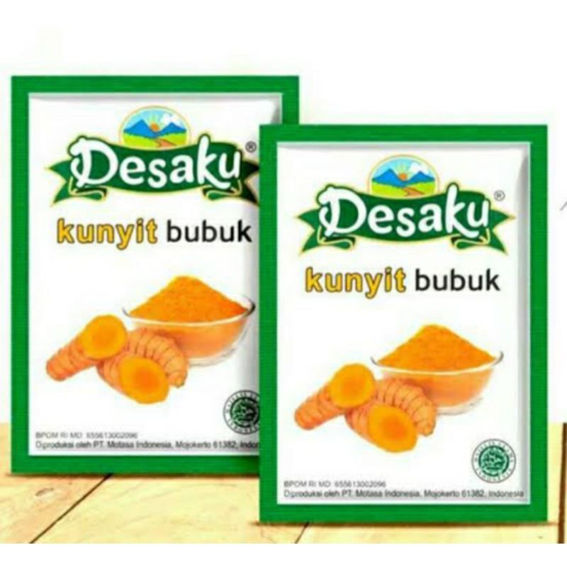 

Desaku kunyit bubuk 1 renceng 12 sachet