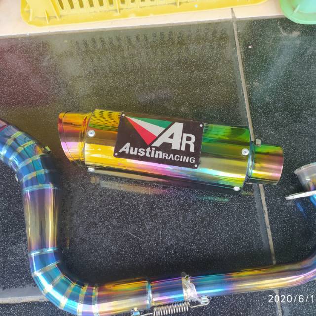 KNALPOT AUSTIN RACING PCX NMAX LEXI AEROX VARIO150 VARIO125 ADV BEAT DLL