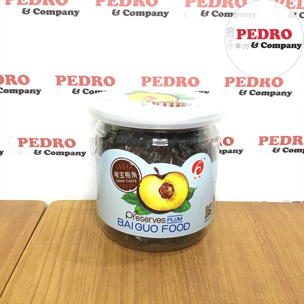 

Bai guo food preserves plum rasa madu 220 gram - manisan buah