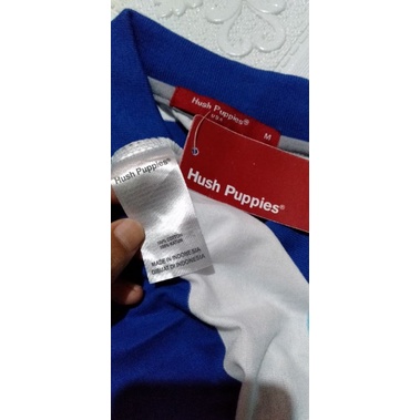 kaos kerah hush puppies