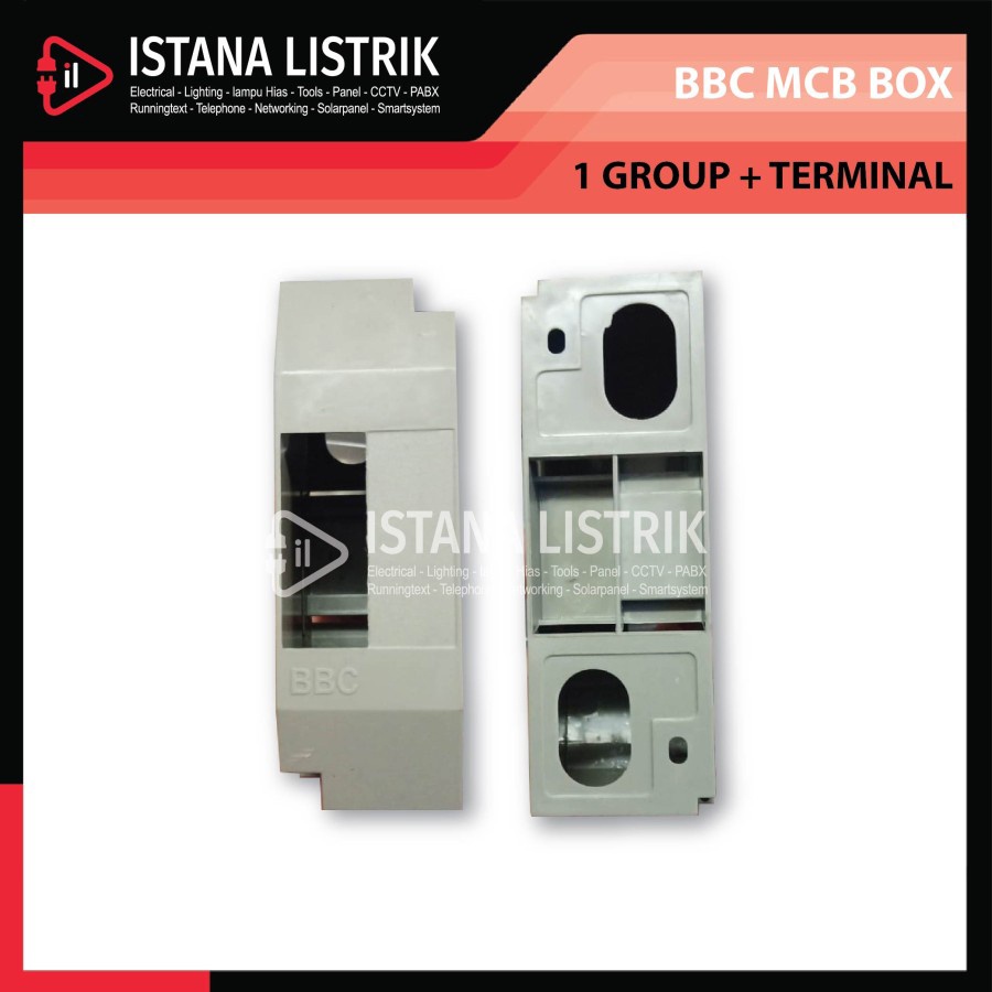BBC Mcb Box 1 Group + Terminal