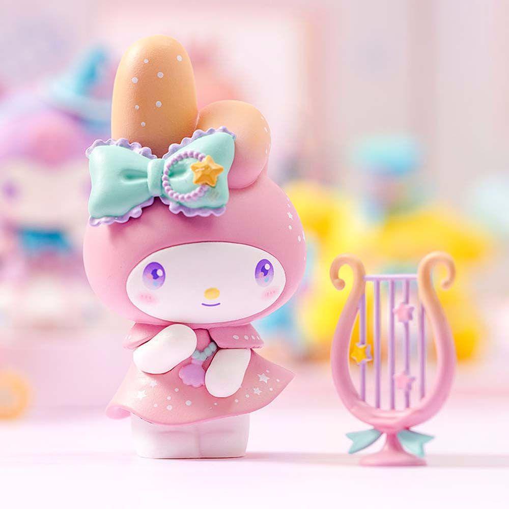 Needway My Melody Patung Hiasan Rumah Koleksi Model Blind Box Cinnamoroll Model Anime Figure Mainan