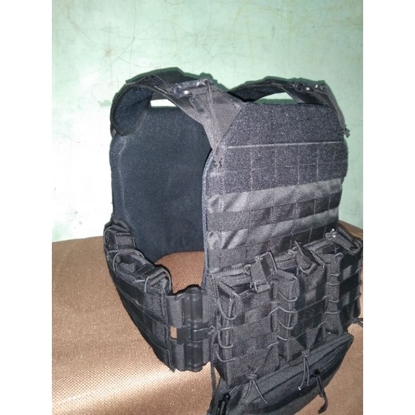 body vest black viper / rompi tactical