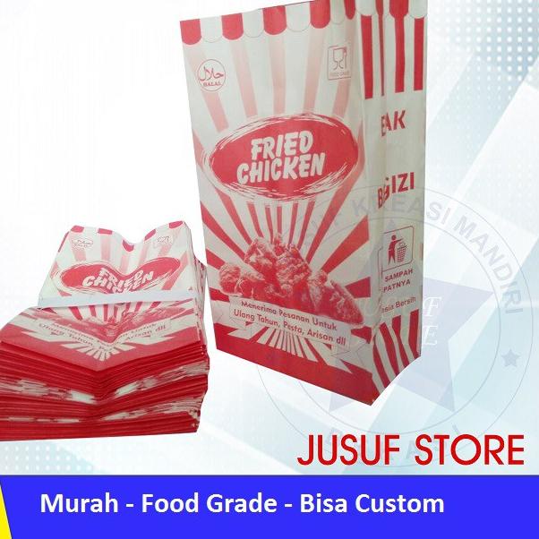 

♤ Kantong | paperbag fried chicken isi 250 pcs ۝