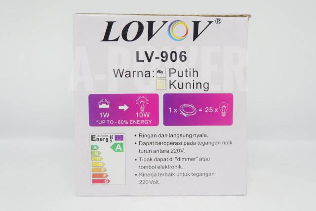 Lovov - LED Downlight 5W (Putih)