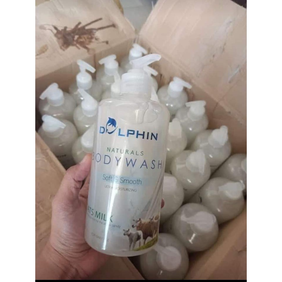 QEILA - DOLPHIN BODY WASH SABUN CAIR PEMUTIH 500ML | READY STOCK | SIAP KIRIM