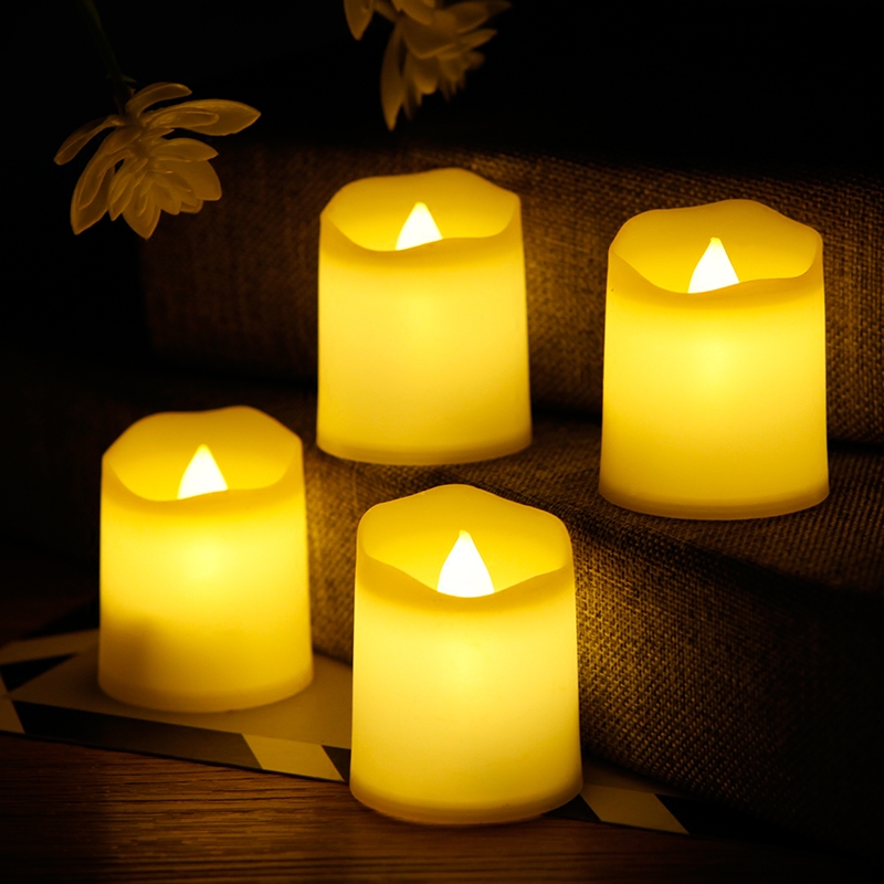 Flameless Candles / Electronic LED Candle Lamp / Fake Candle Wedding Party /  Battery Operated  Fake Candles Decorative Light