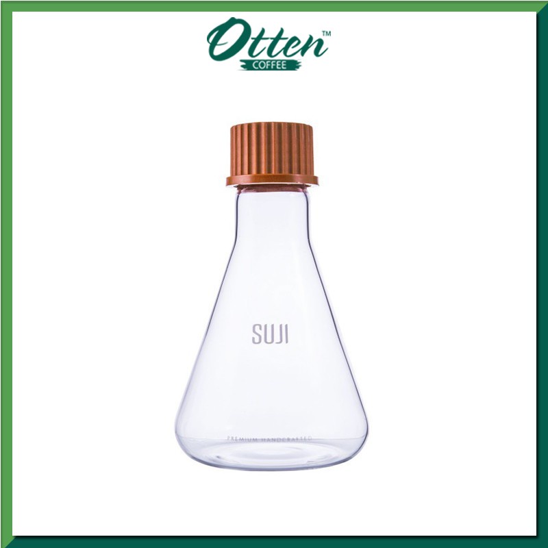 SUJI - Bottle Conical 250ml Screw Cap GL 32 Brown