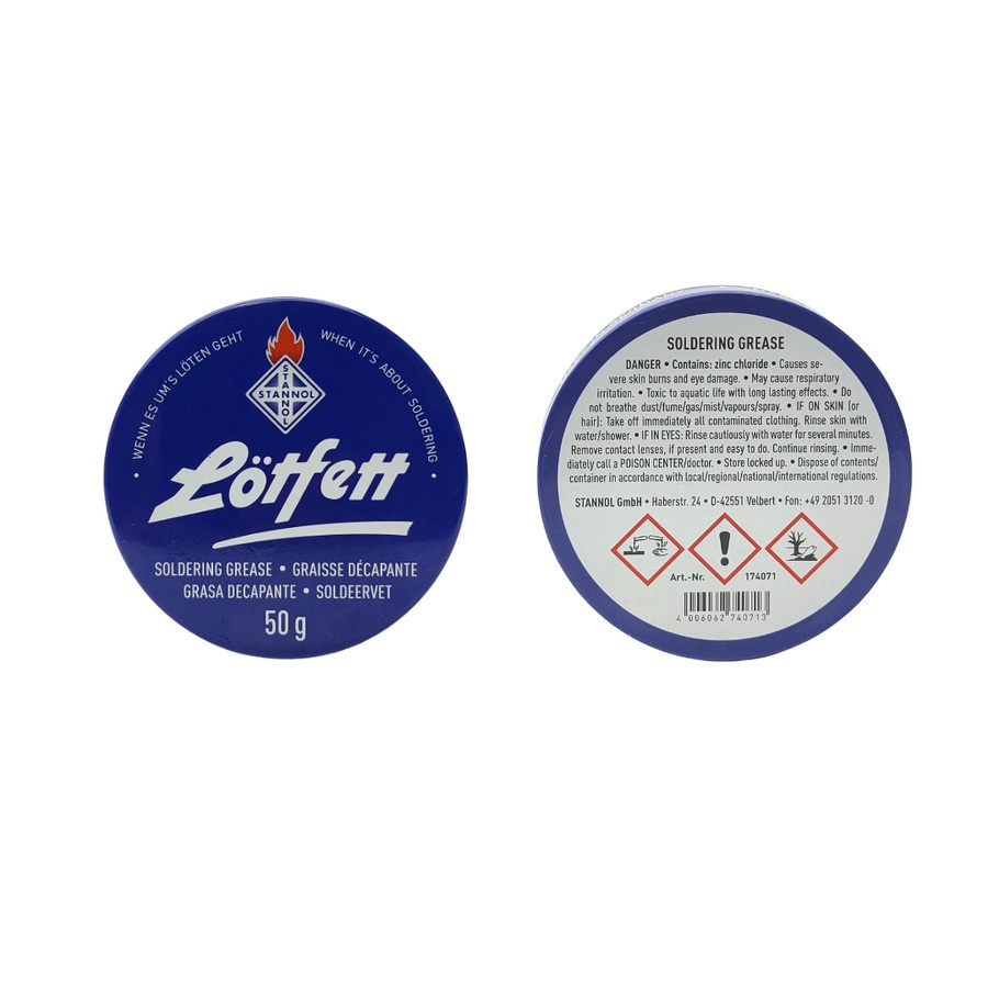 Pasta Solder Lotfett 50 Gram Minyak Soldering Grease 50gr