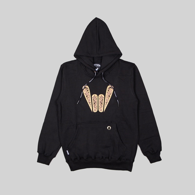 MAYHEM Jumper Hoodie Prada Black