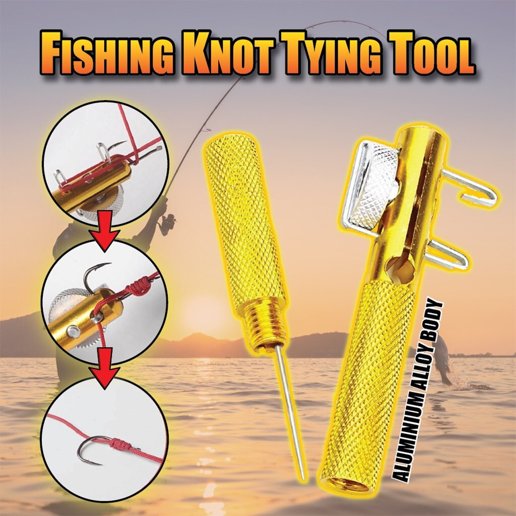 Alat Pengikat Kail Pancing Carp Hook &amp; Loop Tie Hook Alat Bantu Pasang kail Ikat Simpul Tali Pancing