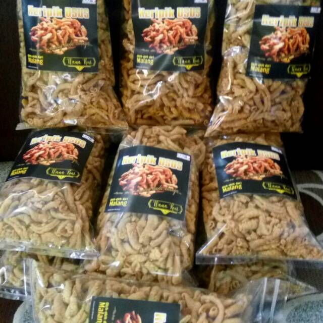 

Kripik usus 100 gram