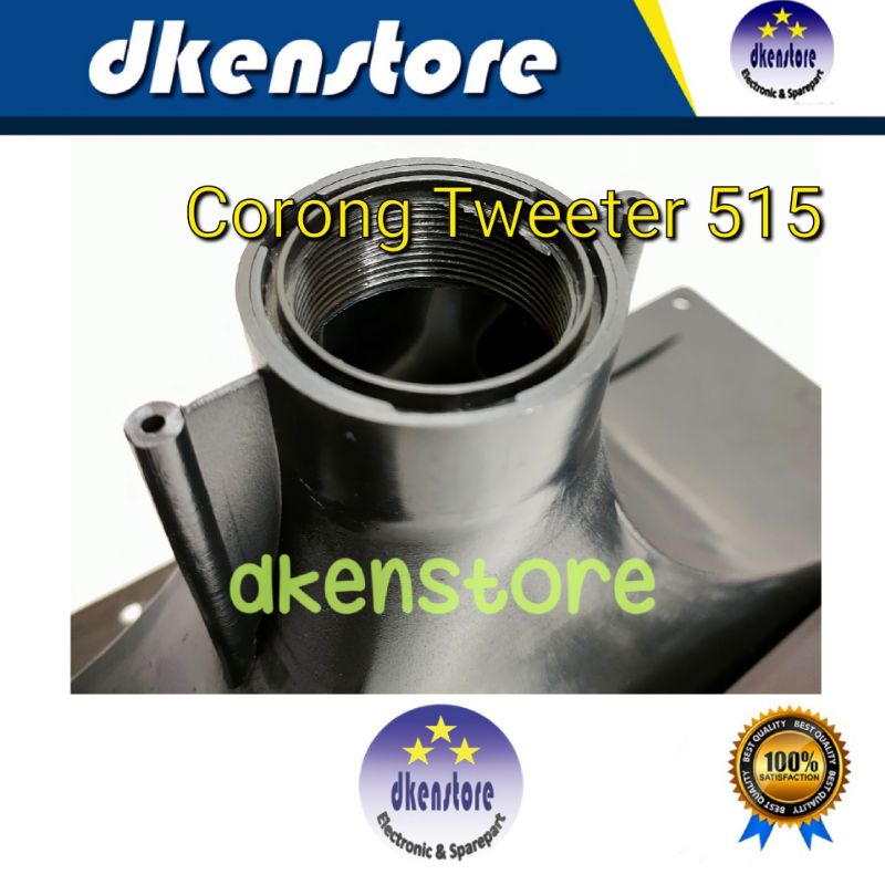 Corong Tweeter Plastik drat 515 horn twiterukuran depan  P37,5cm L13cm