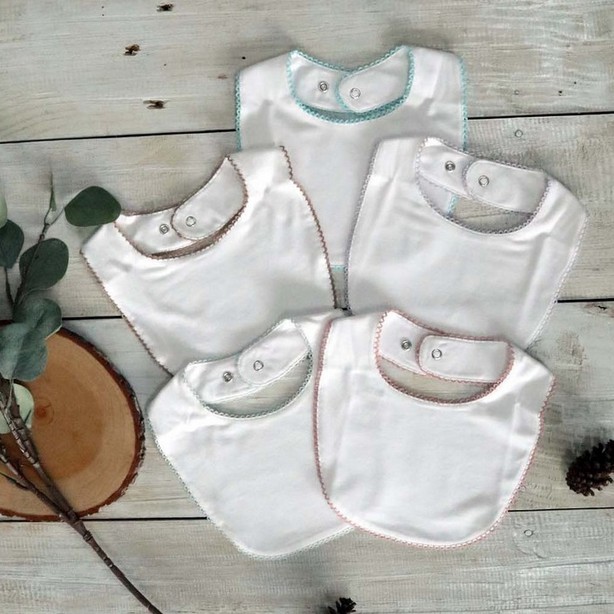 Bamboo and Bub - Himari SLUBBER BIB - Slabber Slaber Baby Anak Bayi Tatakan Iler Bip Sluber Celemek