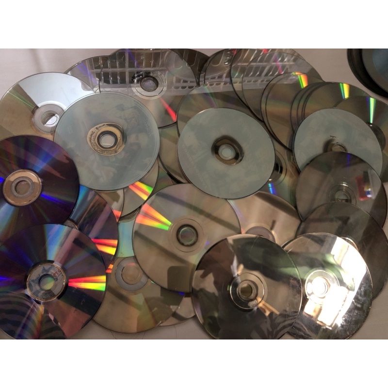 DVD RUSAK KASET BEKAS /clear/putih