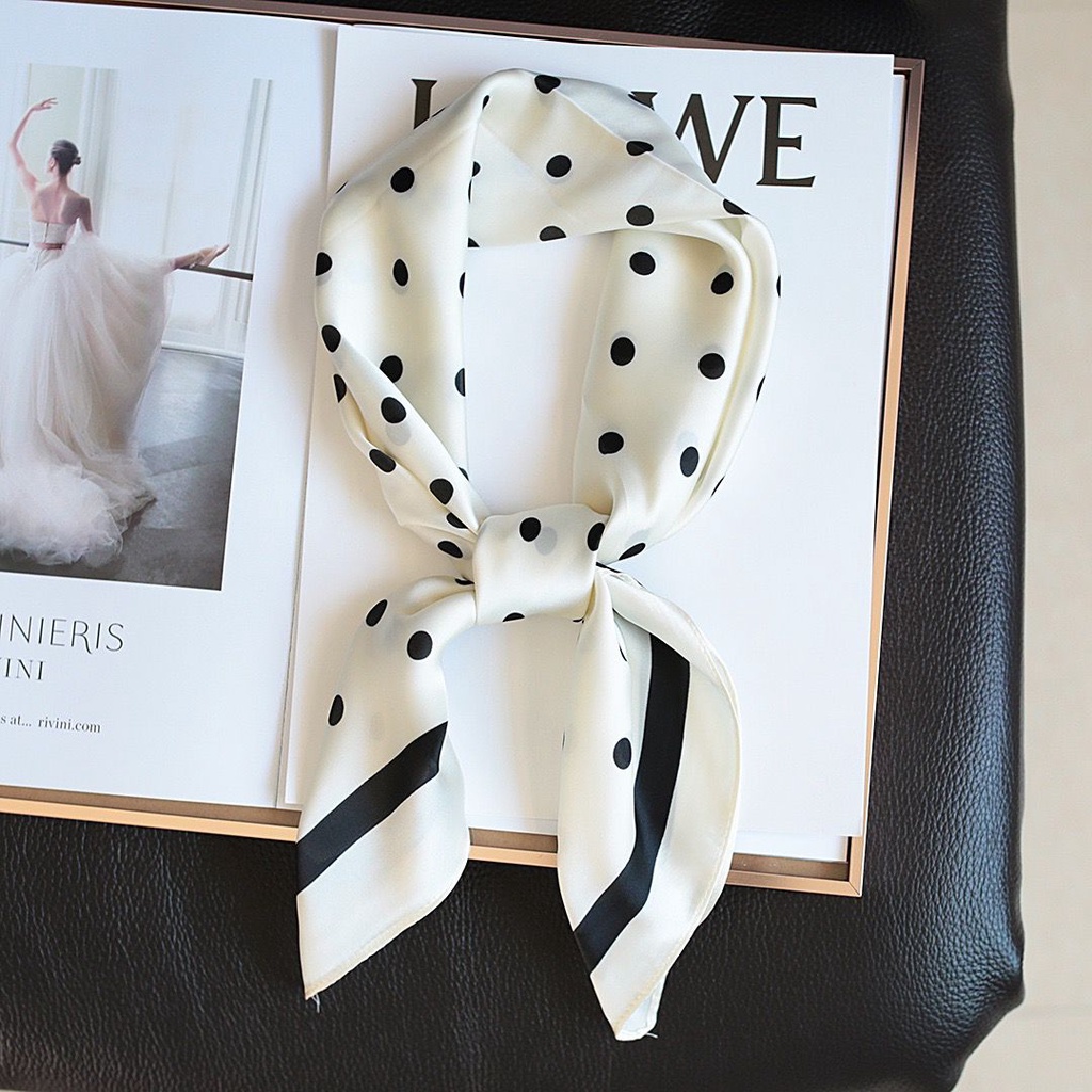 Super66 Scarf Syall Outer Leher Headband 70x70cm-16