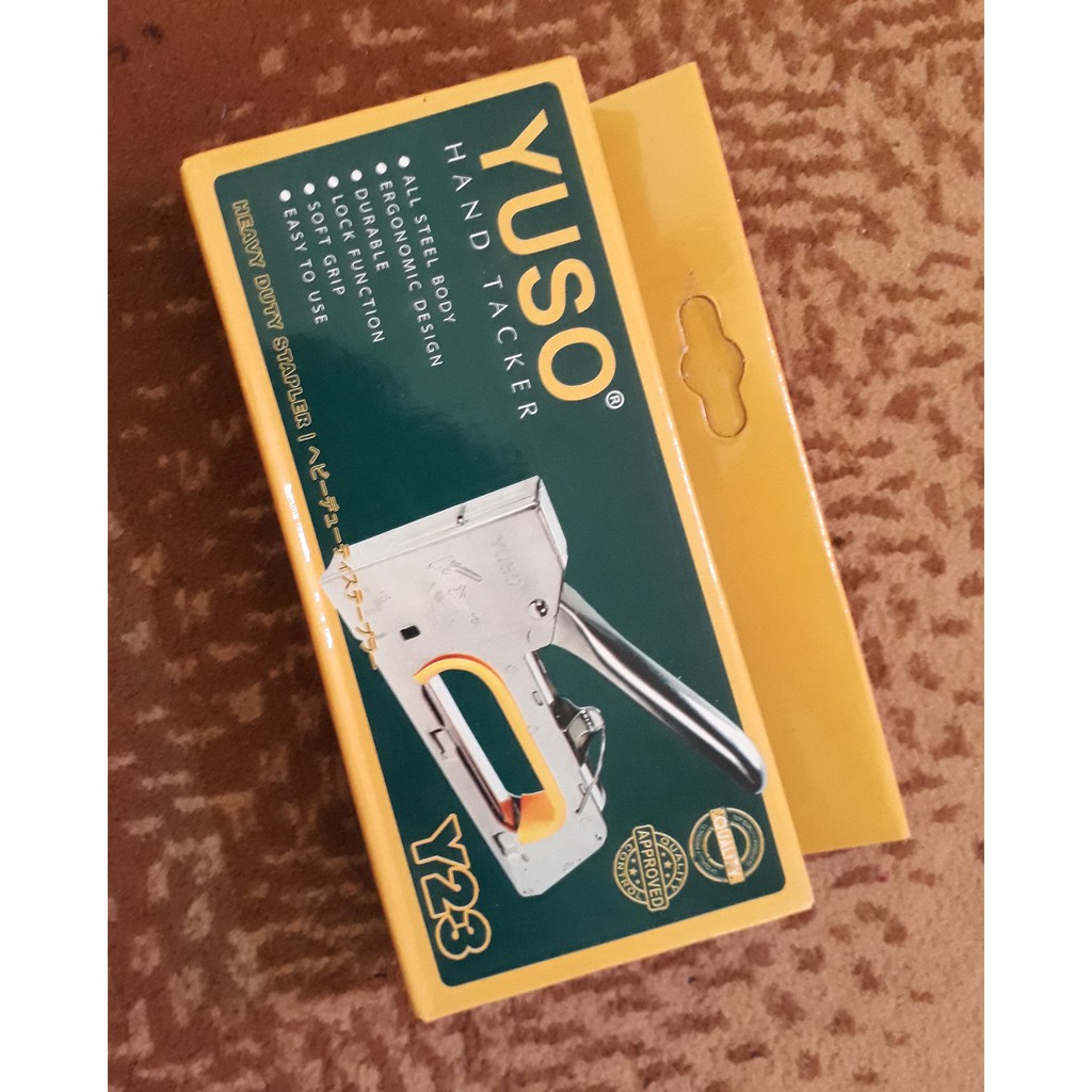 

Alat Staples Tembak 13/8 Hand Tacker-YUSO-Y23