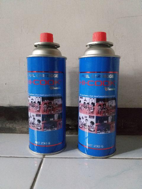 Ori Gas Kaleng Hi Cook Portable / Multi Torch/kompor / Gas Kaleng Biru