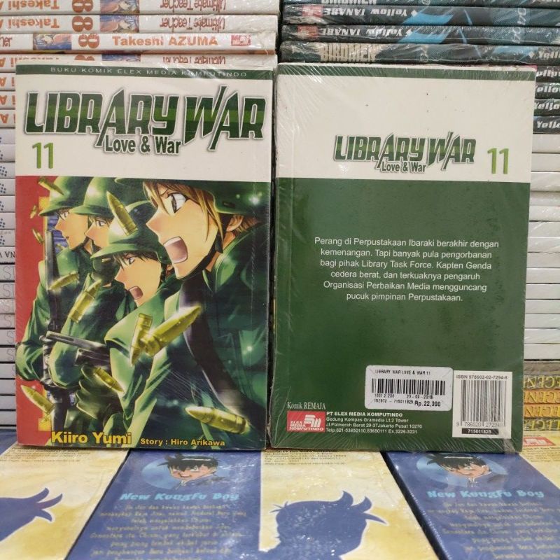 komik baru &amp; original segel - library war love &amp; war vol 11