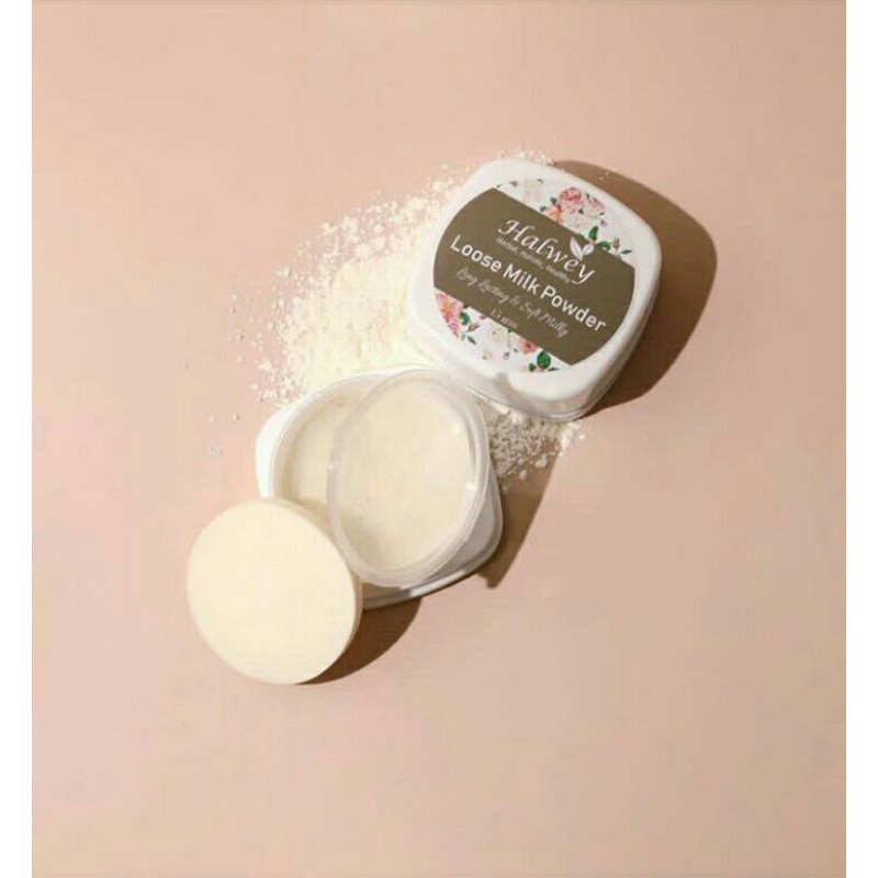 Loose Kefir Powder Bedak Susu Tabur Halwey
