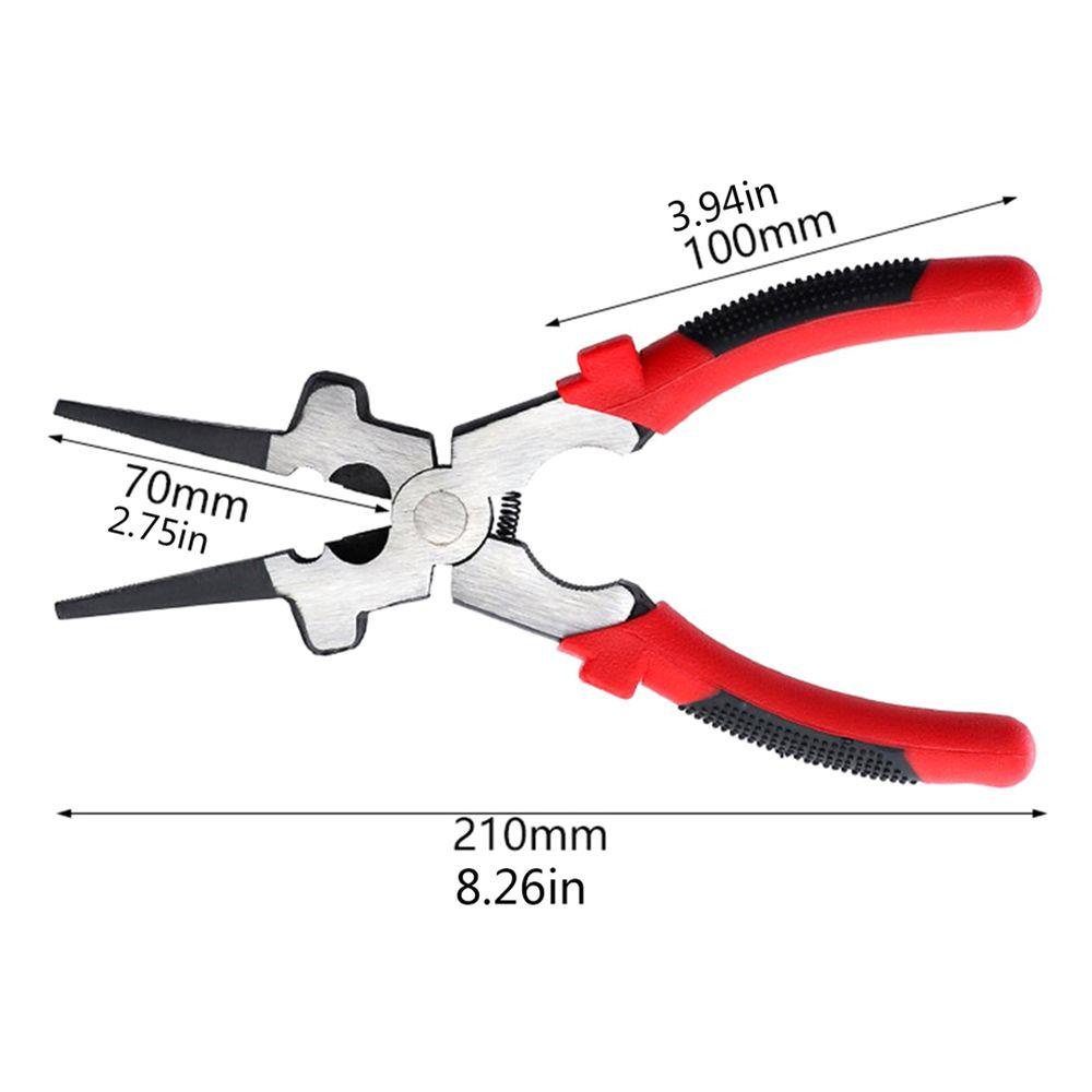 Populer Tang Las 8inch Welding Protection plier Las Gas Mulut Panjang Klip Cabut Kawat Cutting