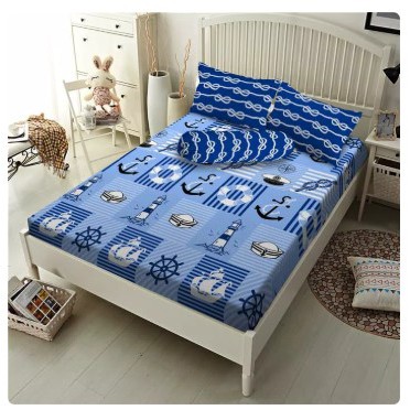 Kintakun Sprei D'luxe - 180 x 200 B2 (King) - Marine