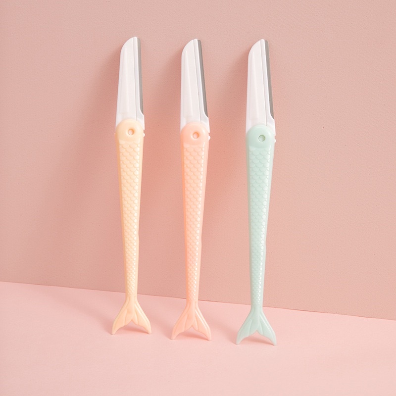 [HOT SALE] MERMAID Eyebrow Razor Trimmer Shaver Hair Remover Makeup tools