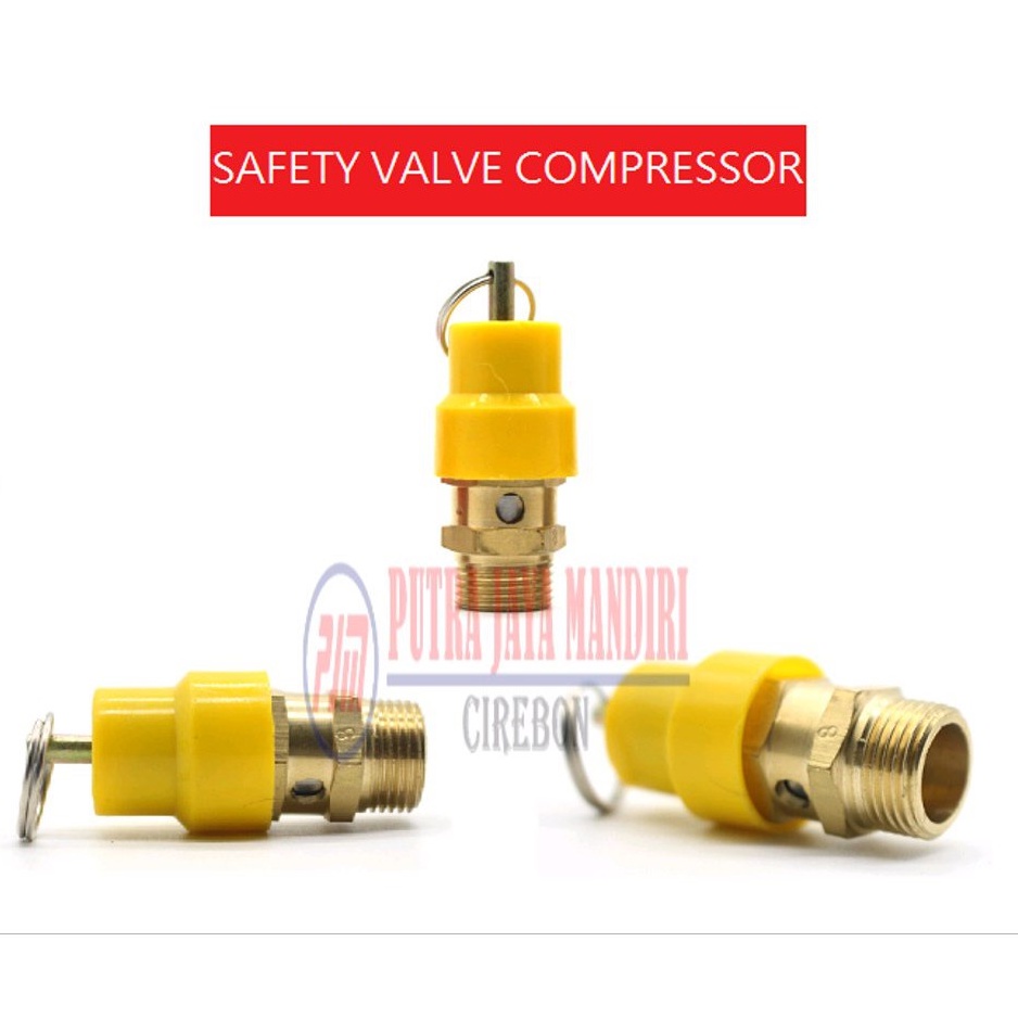 Safety Valve Compressor Atau Kran Pengaman Tekanan Kompressor