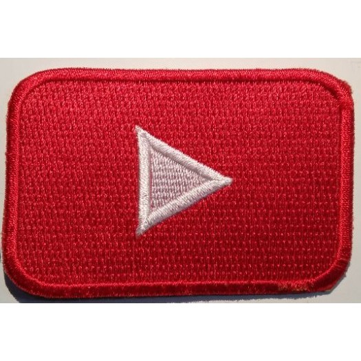 Patch bordir Logo youtube