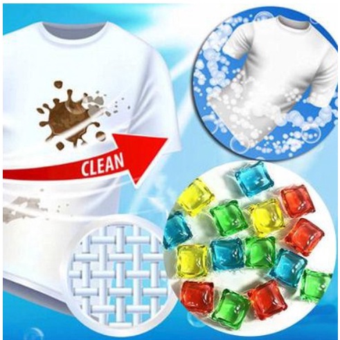 Sabun Laundry GEL BALL JELLY BEADS Detergent Gell Cuci Baju Anti Septik