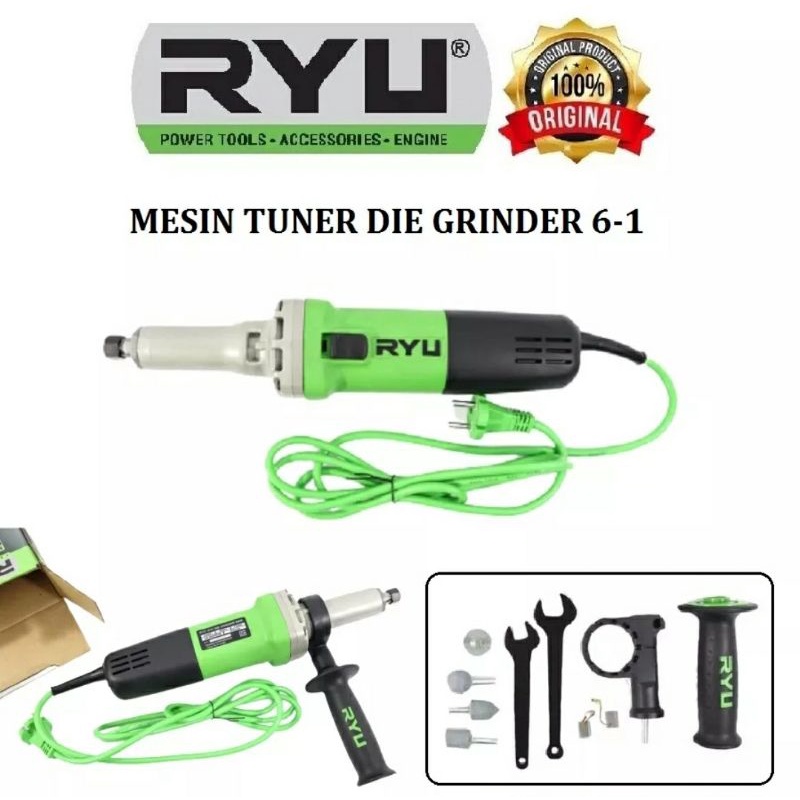 Ryu RDG6-1 Die Grinder 6mm mesin gerinda botol 6 mm rdg 6 1