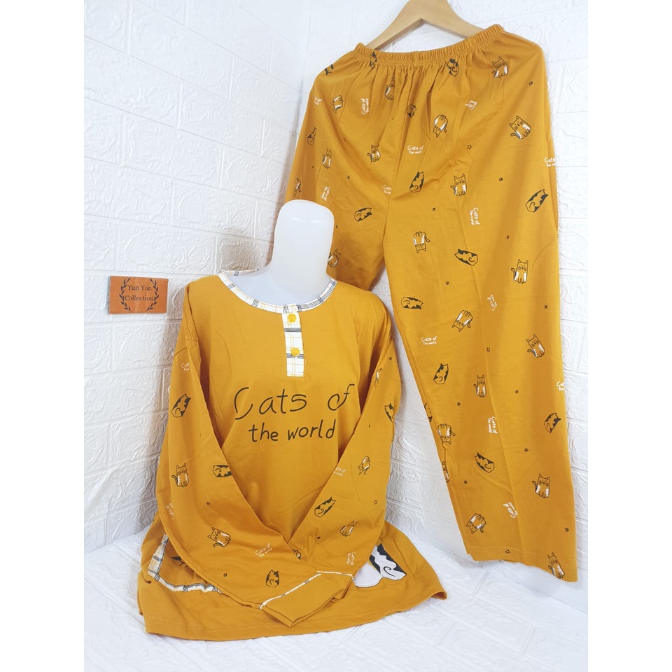 baju tidur wanita tessa PP import bahan adem dan tebal 302-2