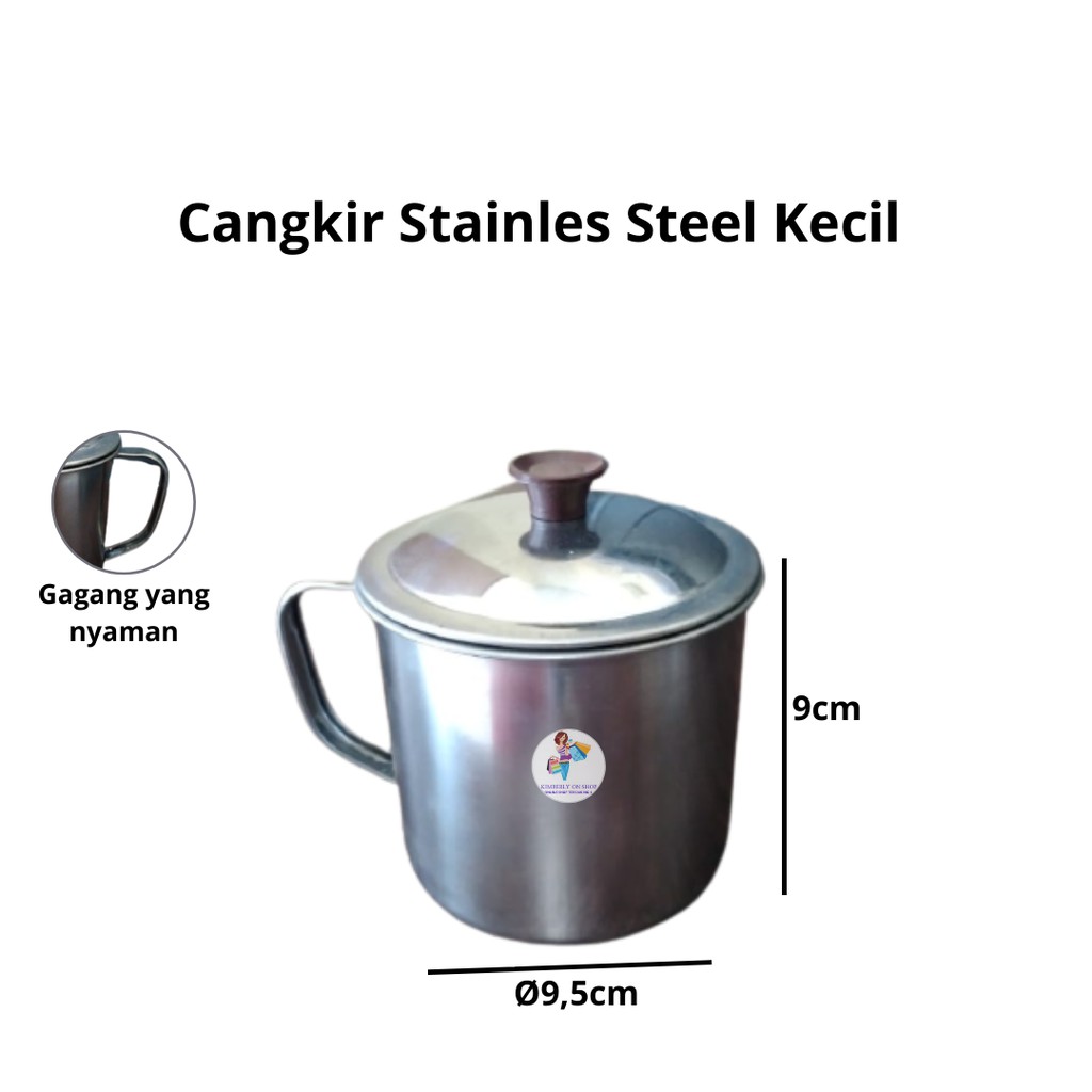 Mug /Cangkir Minum Stainless Steel