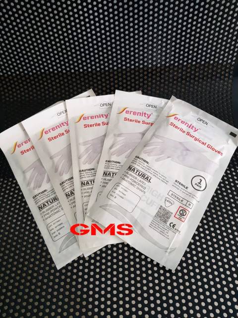 Sarung Tangan Steril Per Pasang / Surgical Gloves Sterile