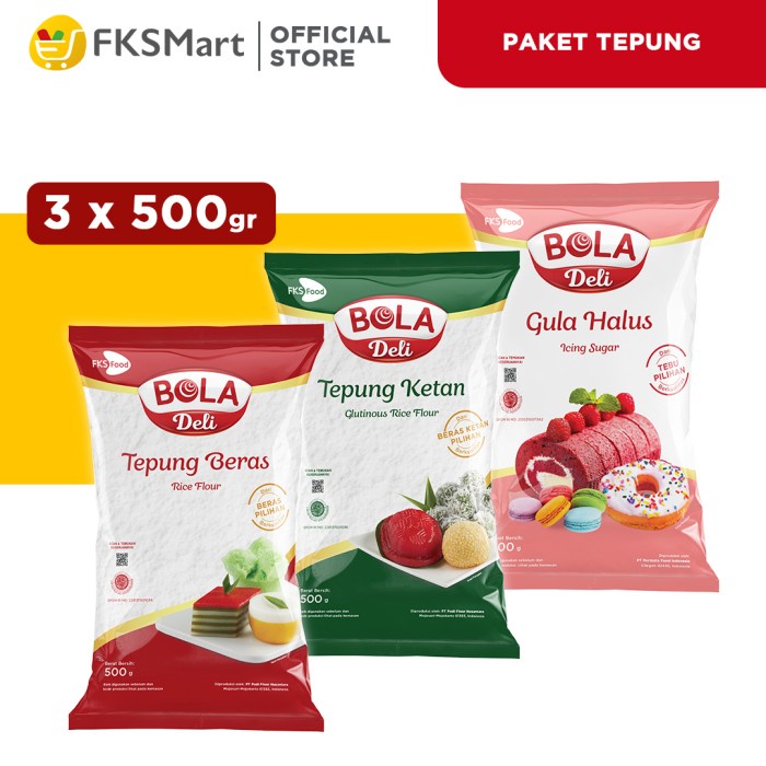 

PROMO [COD] BOLA Deli Paket Mix Variant Isi 3