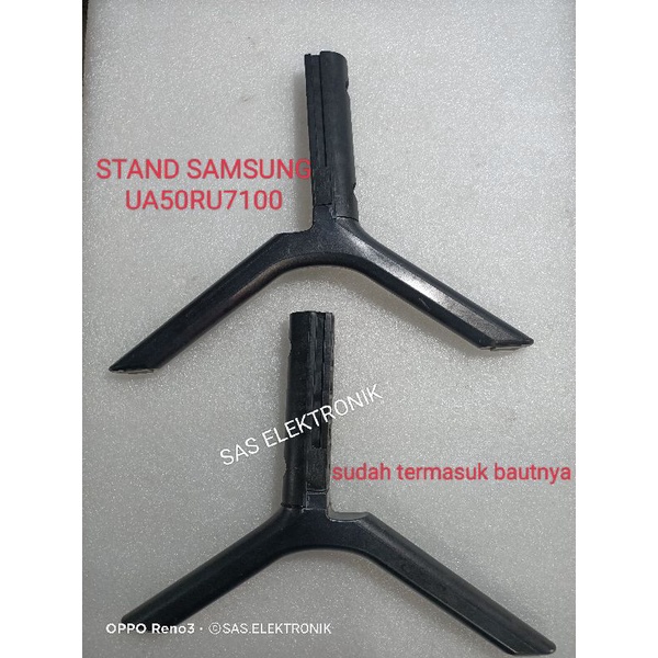 STAND KAKI PEDESTAL DUDUKAN TV LED SAMSUNG 49-50-55 UA-49NU7100 UA-50RU7100K UA-50RU7100 UA50RU7100K