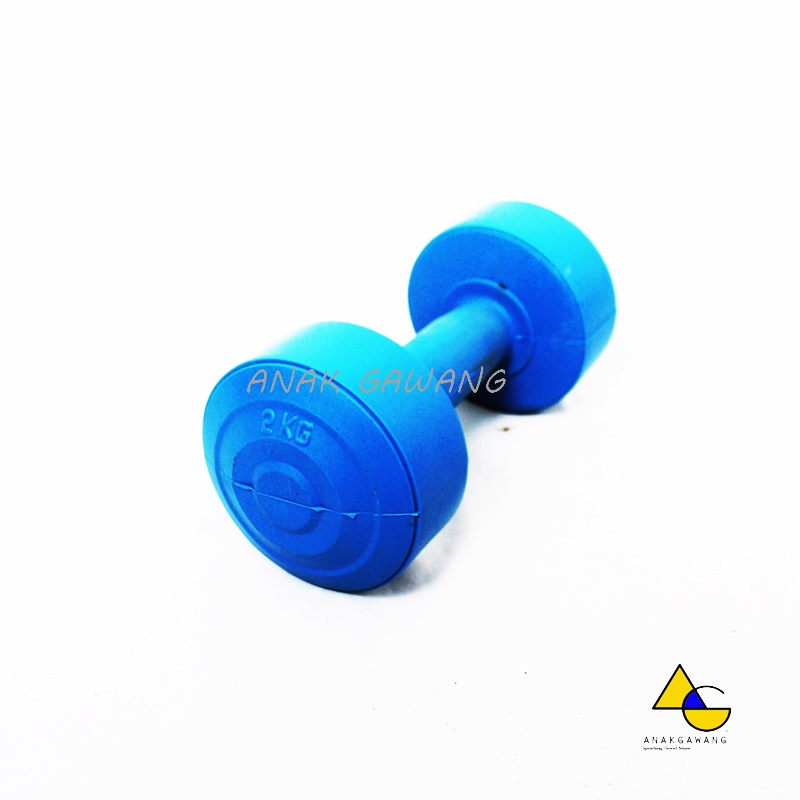 Dumble Hercules Barbel Dumbbell GYM 2 KG Home Work Out Anakgawang